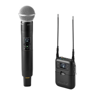 SHURE SLXD25/SM58 Sistema Bodypack inalambrico portatil con capsula SM58