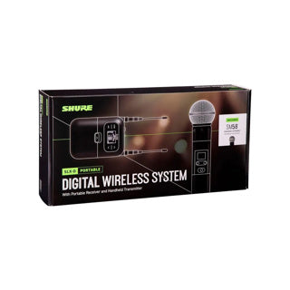 SHURE SLXD25/SM58 Sistema Bodypack inalambrico portatil con capsula SM58