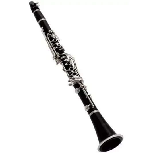 CLARINETE NEGRO BAQUELITA 520 SISTEMA BOEHM SILVERTONE SLCL001