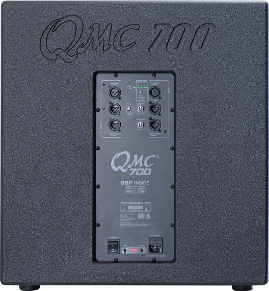 Subwoofer QMC con altavoz de 18”, activo con DSP QMC-700