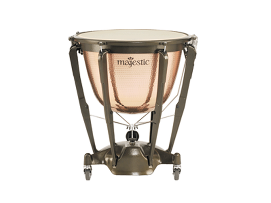 TIMBAL MAJESTIC ''SYMPHONIC'' 23, COBRE PULIDO, CON LLAVE DE AFINACIÓN Y CUBREPOLVO MP2300A
