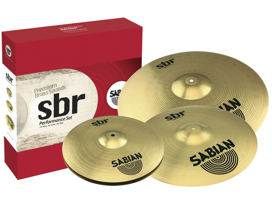 PLATILLOS SABIAN SBR PERFORMANCE SET 14''/16''/20'' + 10'' SBR5003G