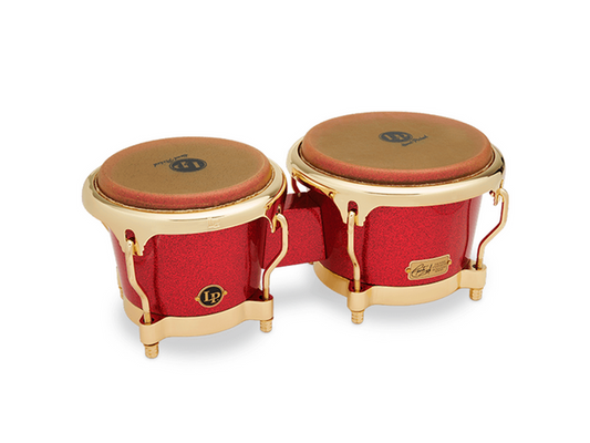 BONGOS LP ''GALAXY - FAUSTO CUEVAS III'', FIBRA DE VIDRIO ROJA LP794V-ARG