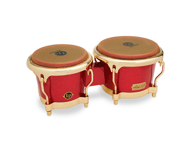 BONGOS LP ''GALAXY - FAUSTO CUEVAS III'', FIBRA DE VIDRIO ROJA LP794V-ARG