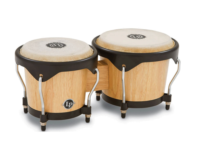 BONGOS LP ''CITY'', MADERA NATURAL LP601NY-AW