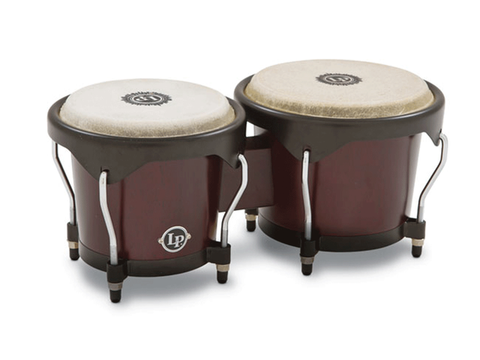 BONGOS LP DE 6 ''Y 7'' DE MADERA, VINO LP601NY-DW