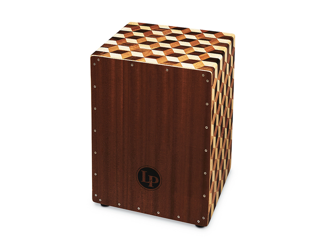 CAJON LP ''3D CUBE'' ROBLE SIAM + LILA INDIA CON FUNDA LP1423
