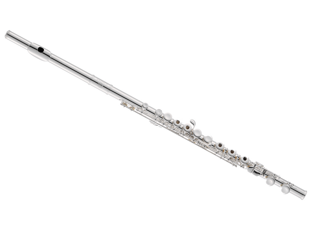 FLAUTA TRANSVERSA DO JUPITER, NIQUELADA LLAVES ABIERTAS, CON ESTUCHE JFL700R