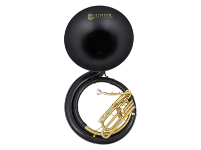 SOUSAFON SI BEMOL JUPITER FIBRA DE VIDRIO, NEGRO/LAQUEADO CON ESTUCHE JSP1000BLK