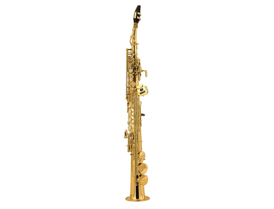 SAXOFON SOPRANO SI BEMOL BLESSING LAQUEADO CON ESTUCHE 6433L