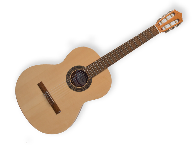 GUITARRA CLASICA LA VALENCIANA, ABETO + SAPELLY LVCG-1000 NT