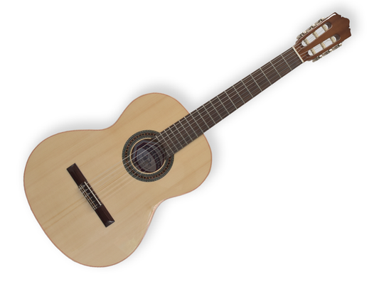 GUITARRA CLASICA LA VALENCIANA, ABETO + SAPELLY LVCG-2000 NT