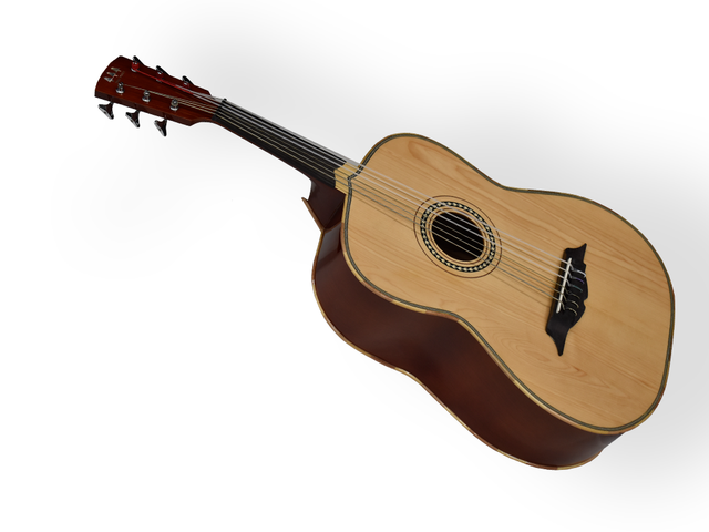 GUITARRON TRES PINOS, LINDEN CON FUNDA TPGU-100