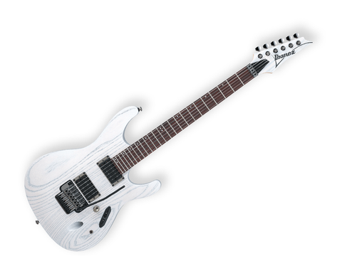 GUITARRA ELECTRICA IBANEZ ''PAUL WAGGONER'' ENTINTADO BLANCO PWM20