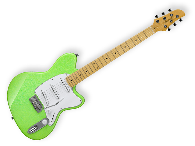 GUITARRA ELECTRICA IBANEZ ''YVETTE YOUNG'' LIMO VERDE BRILLANTE YY10-SGS