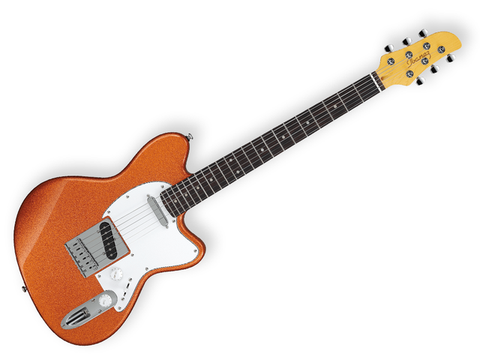 GUITARRA ELECTRICA IBANEZ ''YVETTE YOUNG'' ANARANJADO BRILLANTE YY20-OCS