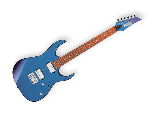 GUITARRA ELECTRICA IBANEZ GIO RG AZUL METALICO TORNASOL GRG121SP-BMC