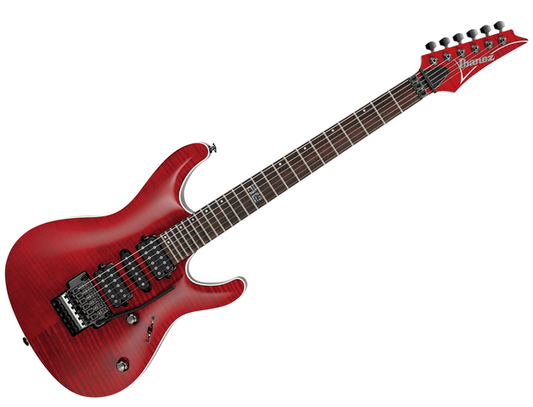 GUITARRA ELECTRICA IBANEZ KIKO LOUREIRO ROJA KIKO100-TRR