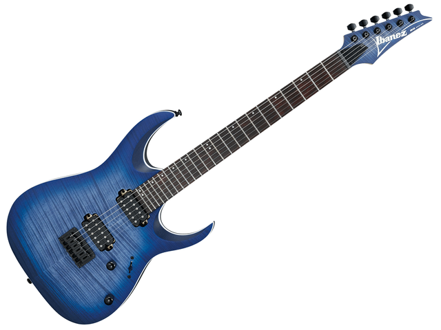 GUITARRA ELECTRICA IBANEZ ''RGA'' AZUL SOMBREADA RGA42FM-BLF