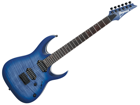 GUITARRA ELECTRICA IBANEZ ''RGA'' AZUL SOMBREADA RGA42FM-BLF