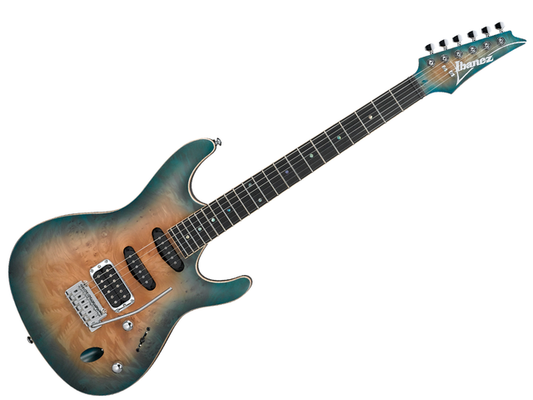 GUITARRA ELECTRICA IBANEZ ''SA'' NATURAL SOMBREADO AZUL SA460MBW-SUB