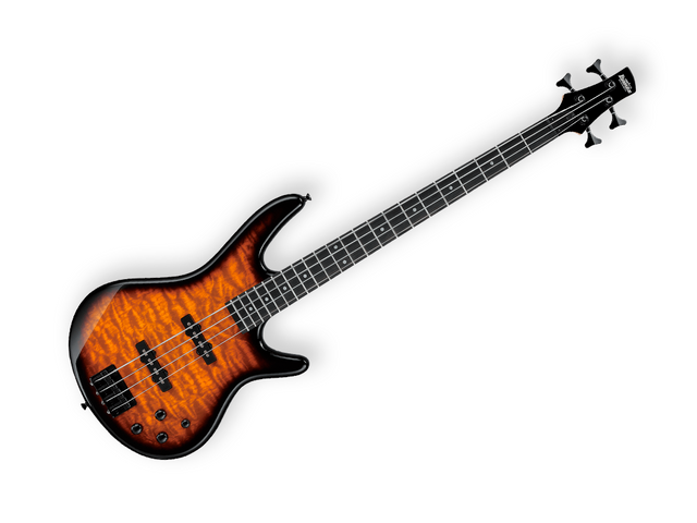BAJO ELECTRICO IBANEZ ''SDGR'' AMARILLO TRANSPARENTE/SOMBREADO NEGRO GSR280QA-TYS