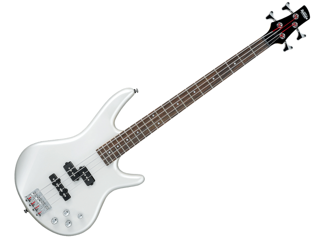 BAJO ELECTRICO IBANEZ ''SDGR'' BLANCO APERLADO GSR200-PW