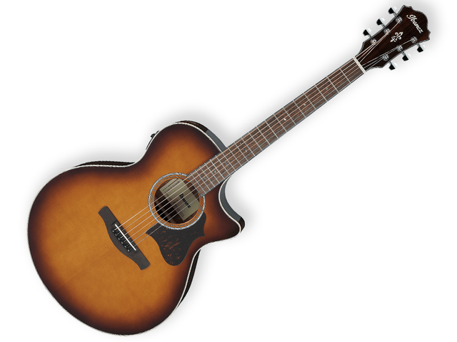 GUITARRA ELECTROACUSTICA IBANEZ ''AE'' PICEA SITKA SOMBREADO AE160-VMS