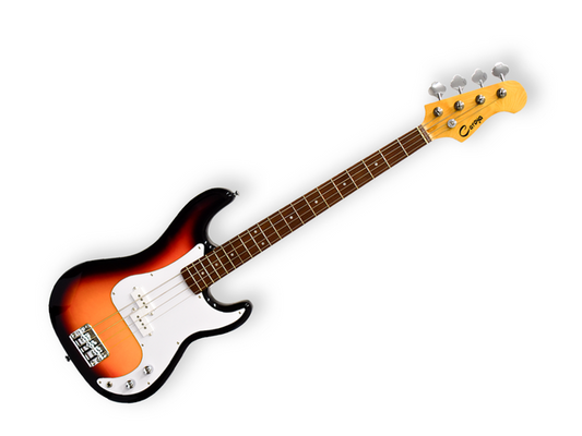 BAJO ELECTRICO CARAYA, SOMBREADO CON FUNDA Y TAHALI B-300 BS