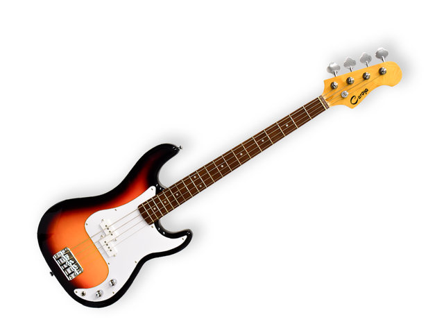 BAJO ELECTRICO CARAYA, SOMBREADO CON FUNDA Y TAHALI B-300 BS