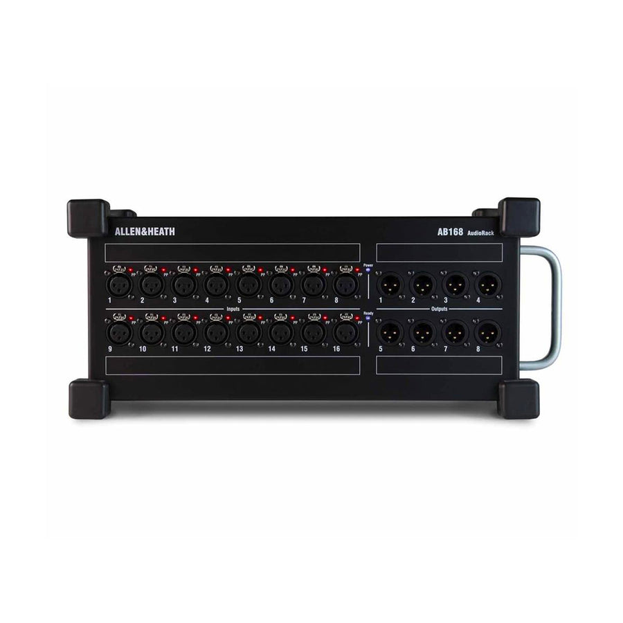 ALLEN & HEATH AB 1608 AudioRack remoto portatil de 48 kHz para usar con mezcladores Qu, Avantis AB 1608