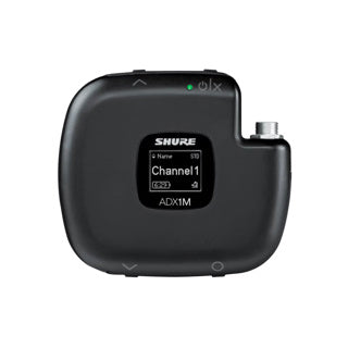 SHURE ADX1M-G55 Microtransmisor Bodypack para sistema inalámbrico serie AXIENT ADX1M-G55