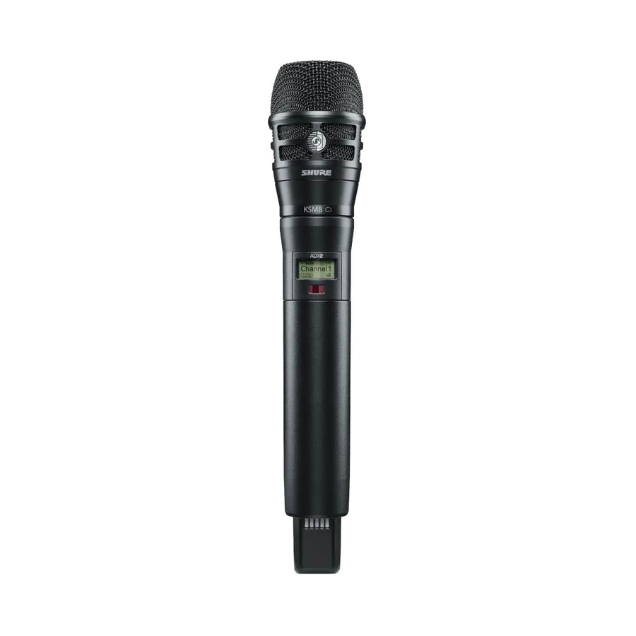 SHURE ADX2/K8B-G55 Transmisor de mano para sistema inalámbrico serie AXIENT. capsula KSM8B ADX2/K8B-G55