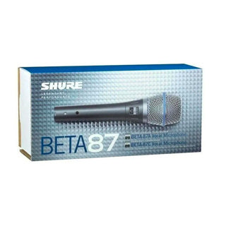 SHURE BETA 87A Micrófono condensador para voz BETA 87A