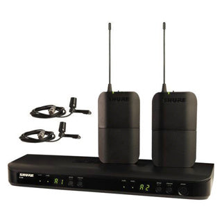 SHURE BLX188/CVL-J11 Sistema inalambrico doble con dos microfonos de solapa BLX188/CVL-J11