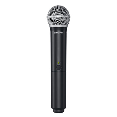 SHURE BLX2/PG58-J11 Transmisor micrófono vocal de mano para sistema inalámbrico serie BLX BLX2/PG58-J11