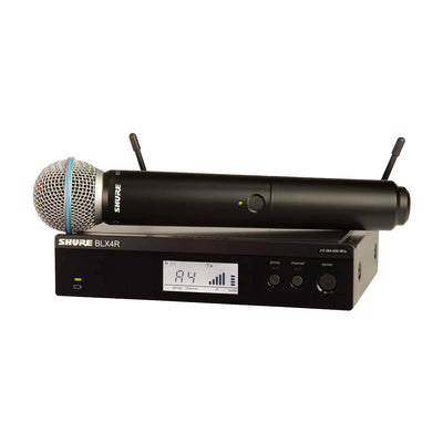 SHURE BLX24R/B58-J11 Sistema inalambrico con microfono de mano para voz, receptor para rack BLX24R/B58-J11