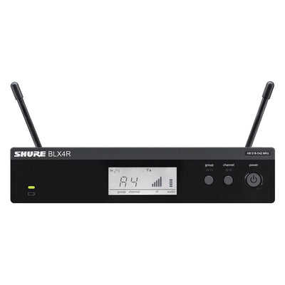 SHURE BLX4R-J11 Receptor de rack para sistema inalámbrico serie BLX BLX4R-J11