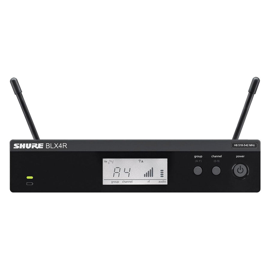 SHURE BLX4R-J11 Receptor de rack para sistema inalámbrico serie BLX BLX4R-J11