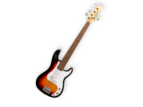 BAJO ELECTRICO CARAYA DE 5 CUERDAS, SOMBREADO B-305 BS