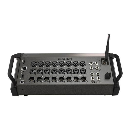 ALLEN & HEATH CQ-20B Mezclador digital ultracompacto de 20 entradas y 8 salidas con Wi-Fi CQ-20B