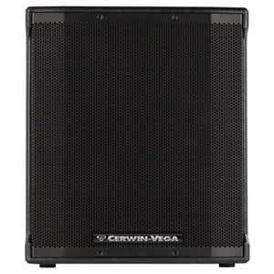 CERWIN VEGA CVE-18S-NA Subwoofer activo de uso profesional con conectividad BLUETOOTH, unidad de 18