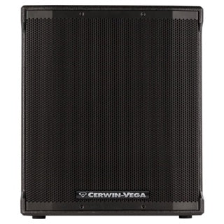 CERWIN VEGA CVE-18S-NA Subwoofer activo de uso profesional con conectividad BLUETOOTH, unidad de 18