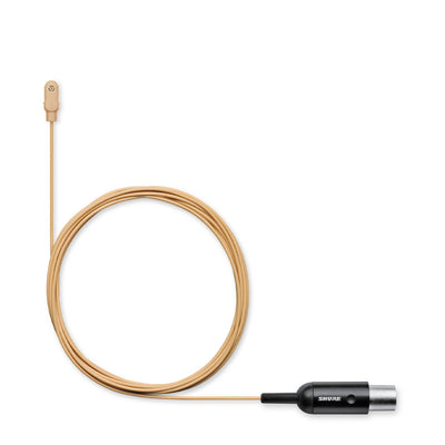 SHURE DL4T/O-MTQG-A Micrófono lavalier subminiatura resistente al polvo y agua, conector MTQG DL4T/O-MTQG-A
