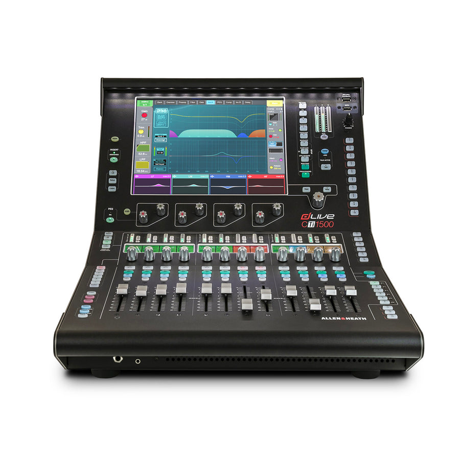 ALLEN & HEATH DLIVE-CTI1500 Superficie de control ultraligera para MIXRACK