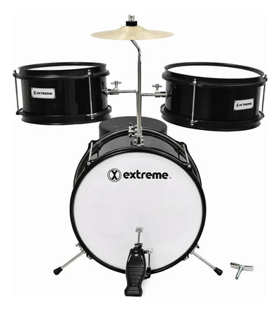 BATERIA KINDER NEGRA 3 PIEZAS EXTREME EXBT068