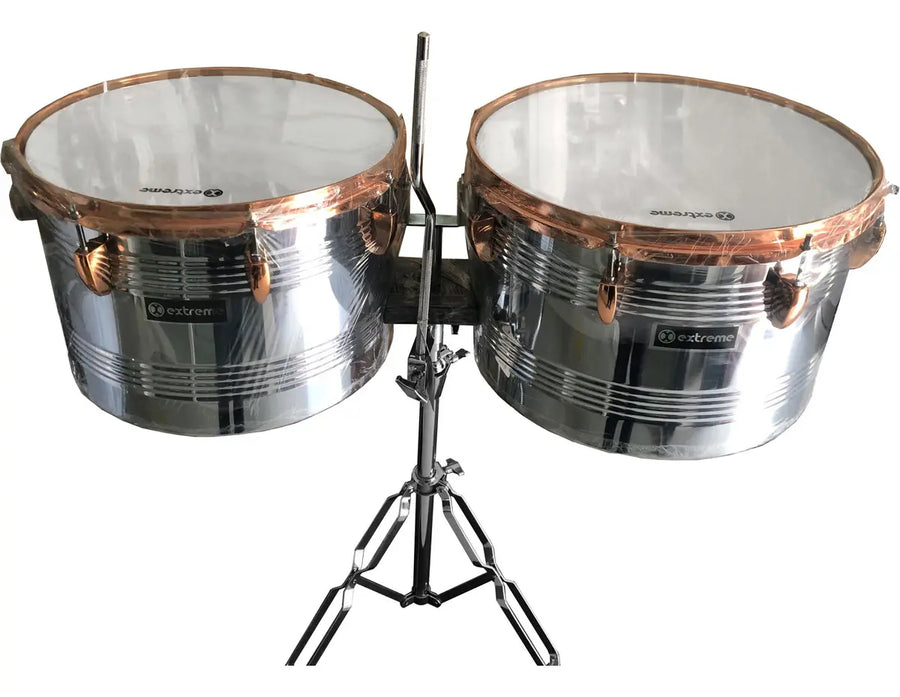TIMBALES VASO LARGO 14" Y 15" X10" C/ CENC EXTL003