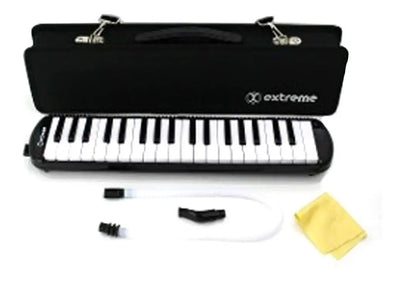 MELODICA 32 TECLAS NEGRA 2 1/2 OCTAVAS C/ ESTUCHE EXTREME EXML004