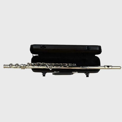 FLAUTA TRANSVERSAL NIQUEL 16 LLAVES DO / LLAVE MI SILVERTONE SLFT002