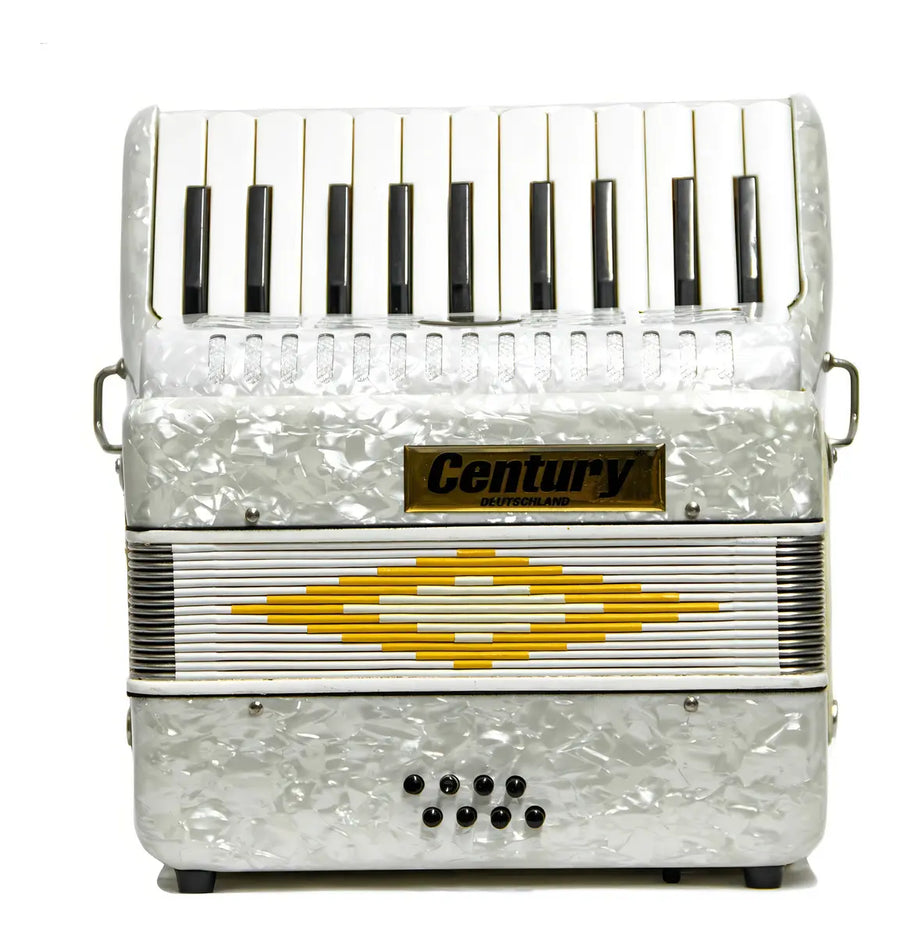 ACORDEON TECLAS JUNIOR BLANCO C22K8BSW CENTURY CNAC053